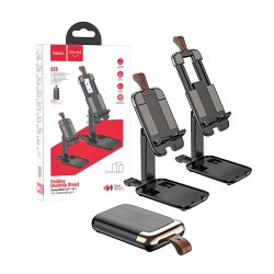 Hoco Suporte de Mesa Dobrável S28 Dawn para Smartphones e Tablets (4,7"-14,0") Preto Hoco Suporte de Mesa Dobrável S28 Dawn para Smartphones e Tablets (4,7"-14,0") Preto